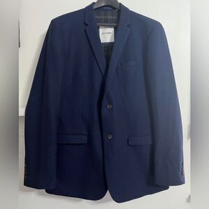 Ben Sherman Navy Blue Wool Blazer new without tags